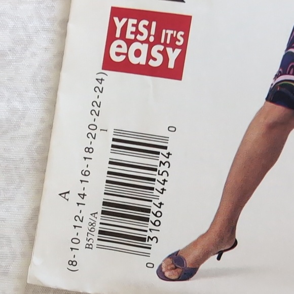 Sheath Dress Pattern by Butterick See&Sew #B5768 Szs 8-24 Included  Never Cut - Picture 5 of 5